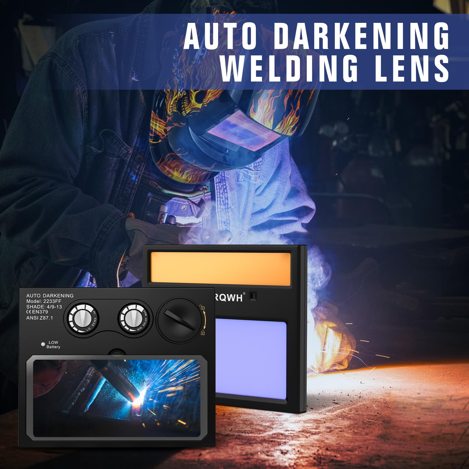 TRQWH welding lens operates across wide temperature ranges for tough conditions