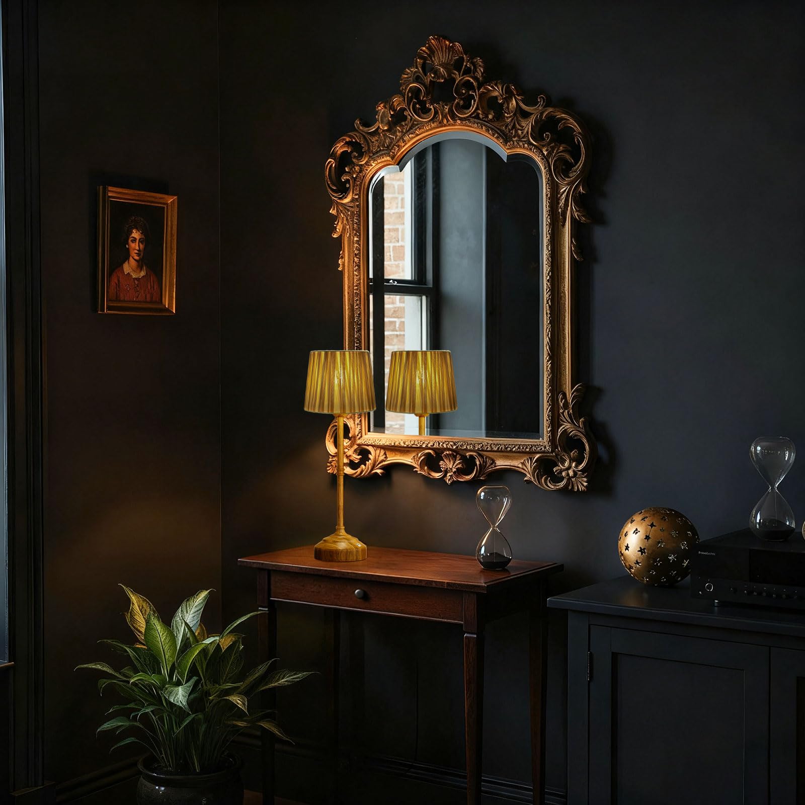 TRRMEZY wood-grain accent adds natural style to any space.