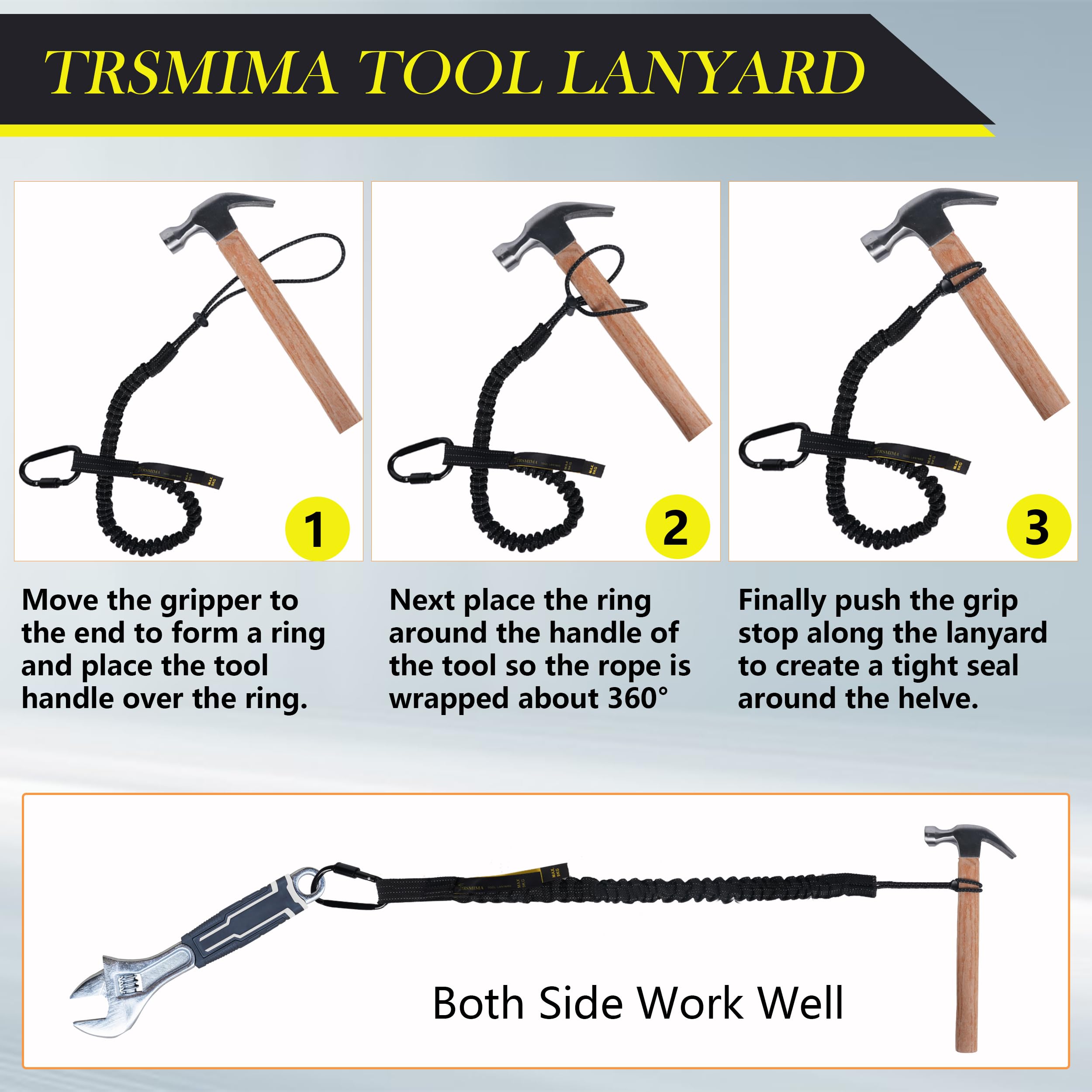 TRSMIMA compatible with drills, wrenches, and hammers