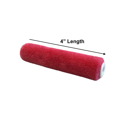 Tru Lamb 4inch roller provides even coat for high-gloss paints.