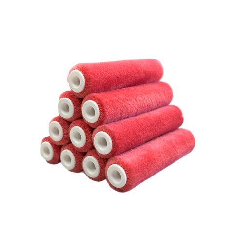 Tru Lamb Premium Mohair Mini Roller 4inch for smooth, lint-free cabinet and trim finishes.