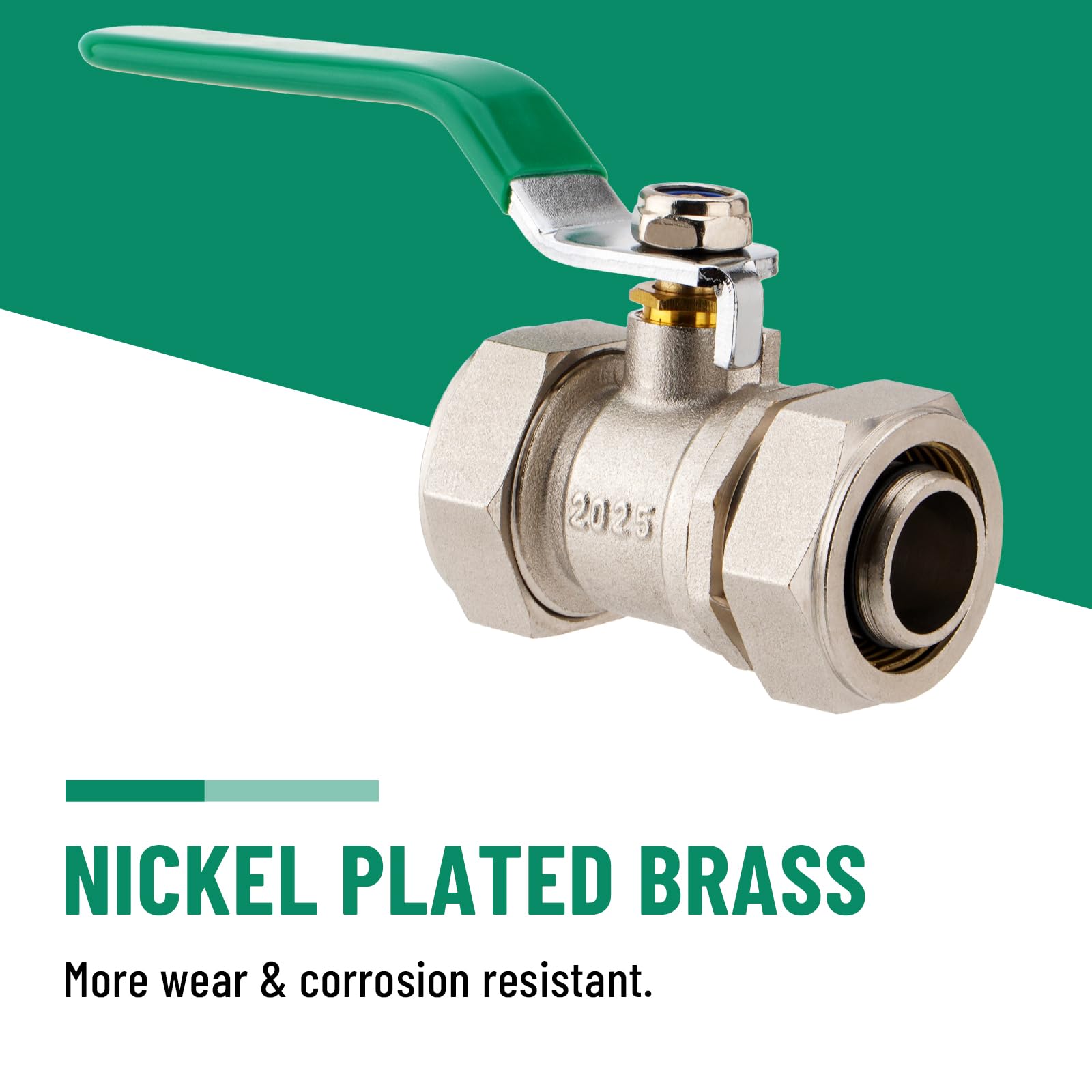 TRUCFUSION 175 PSI working pressure label on M8039 valve