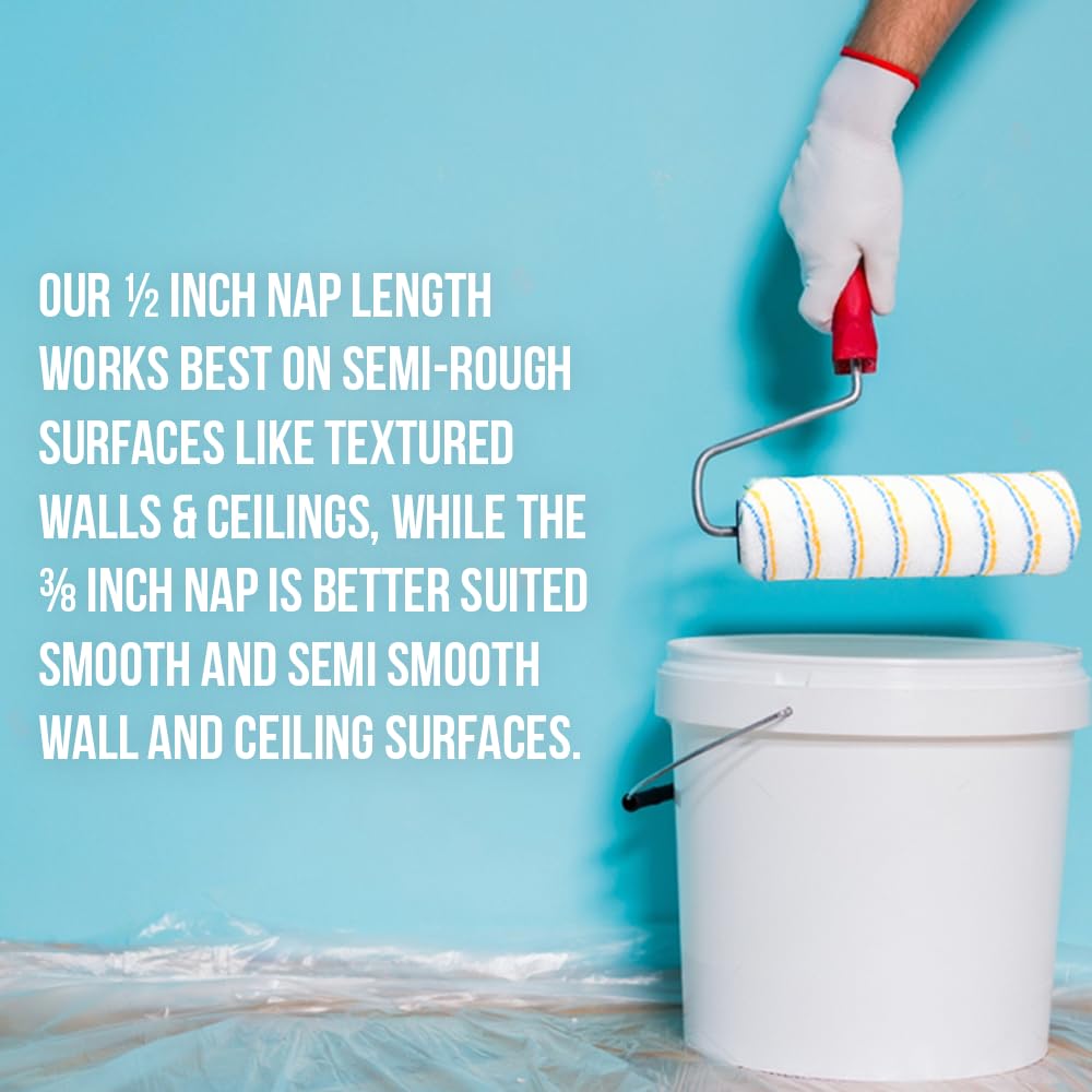 True Blue lint-free roller delivering smooth finish on glossy surfaces