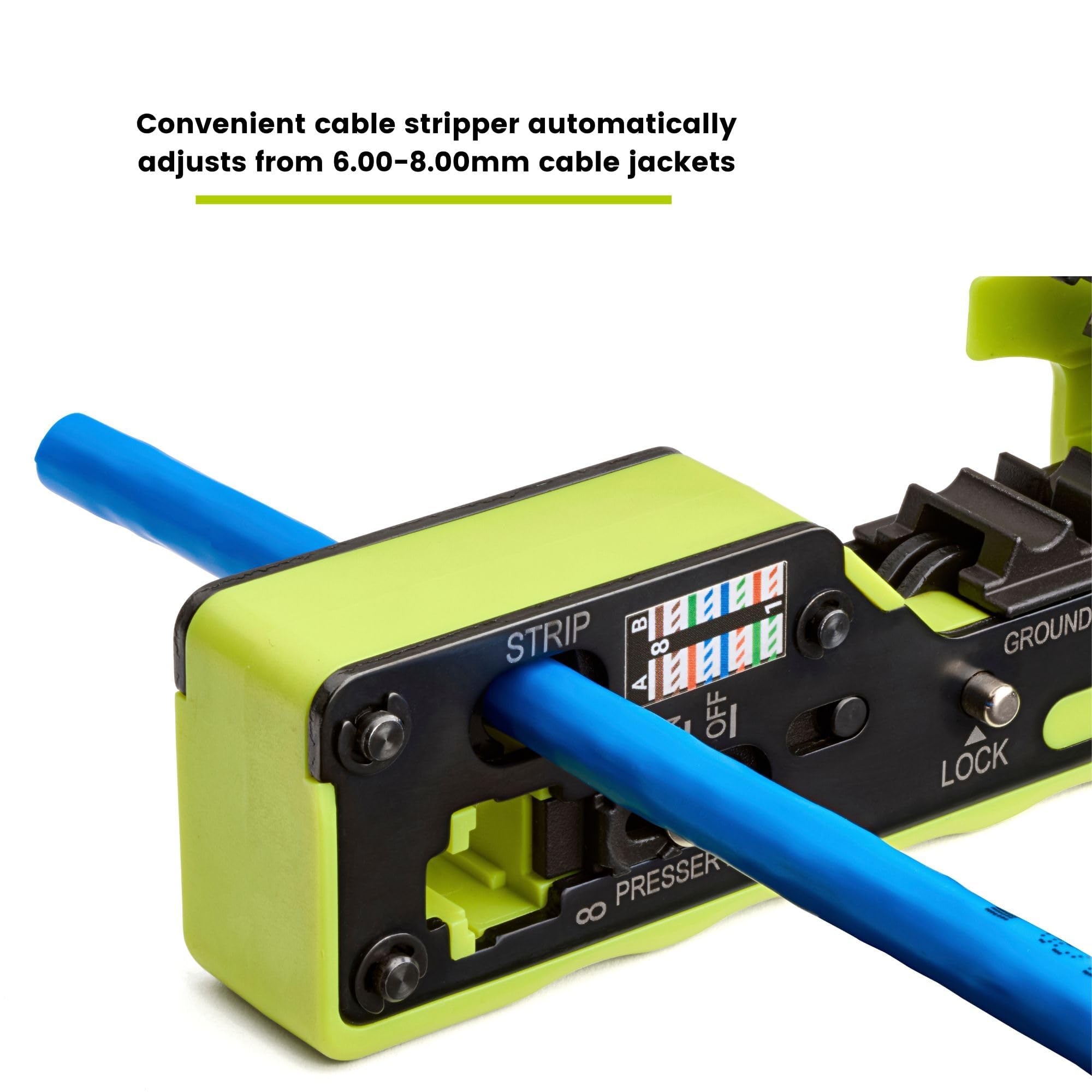 TRUE CABLE rugged cutter blade with blade guard for safe cutting