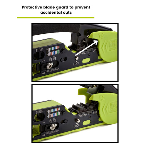 TRUE CABLE carbon steel one-piece tool body ready for field terminations