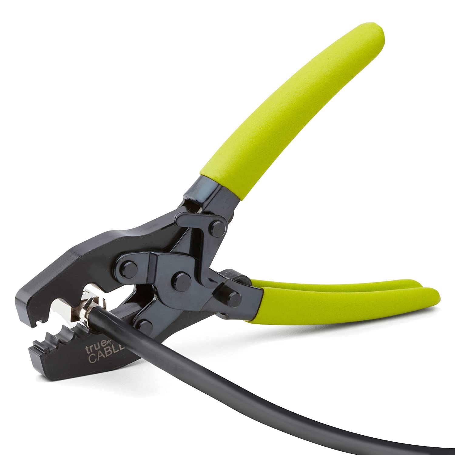 TRUE CABLE locking mechanism keeps the tool closed for safe storage