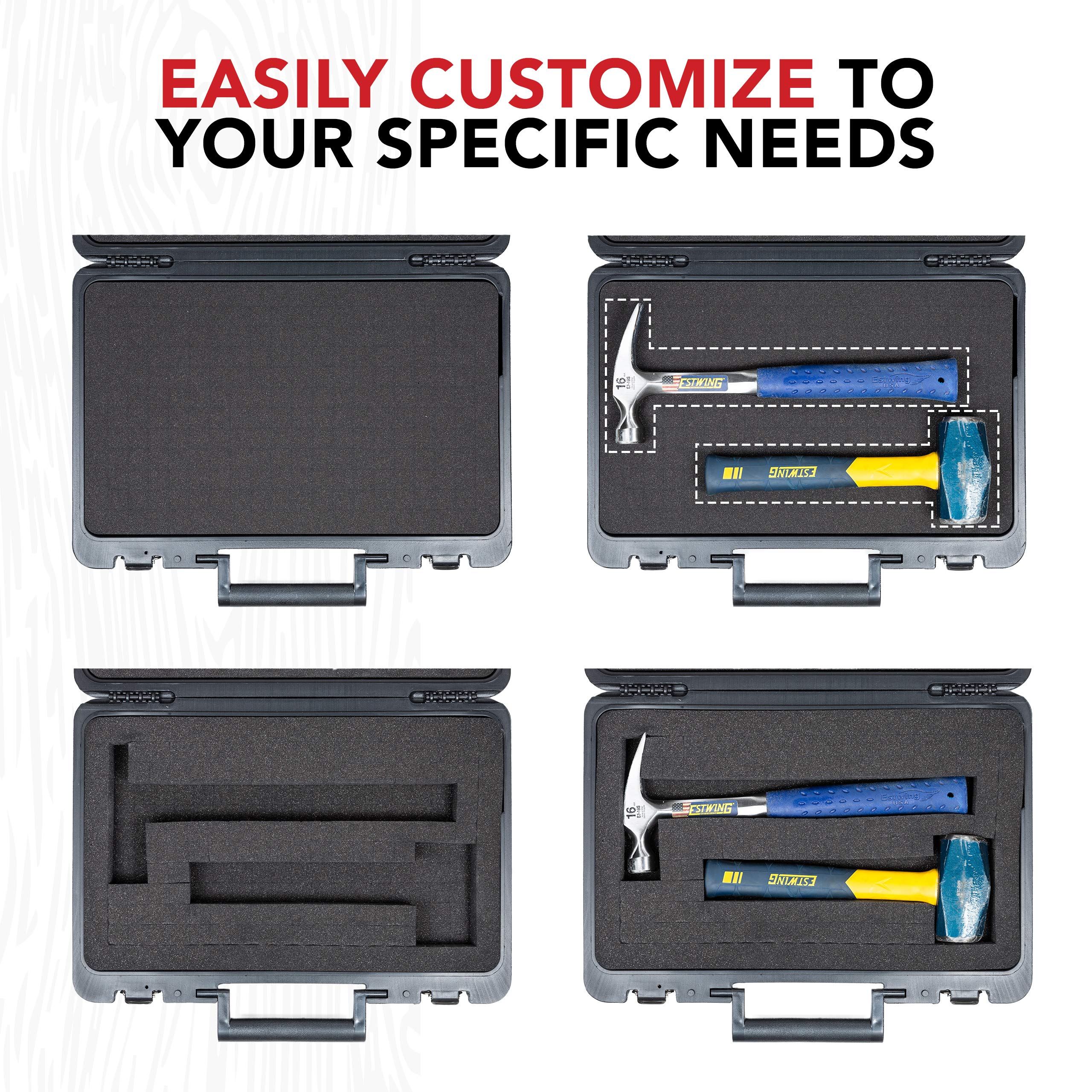 True Position Tools Kaizen foam close-up shows customizable pick and pluck sections