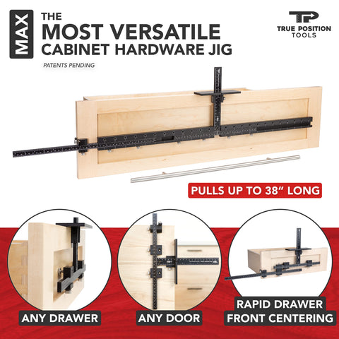 Hard carrying case protecting MAX jig during transport