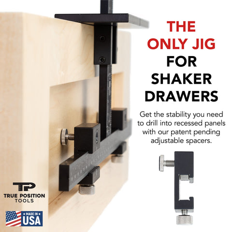Shaker spacers stabilize recessed fronts during drilling with True Position Tools.