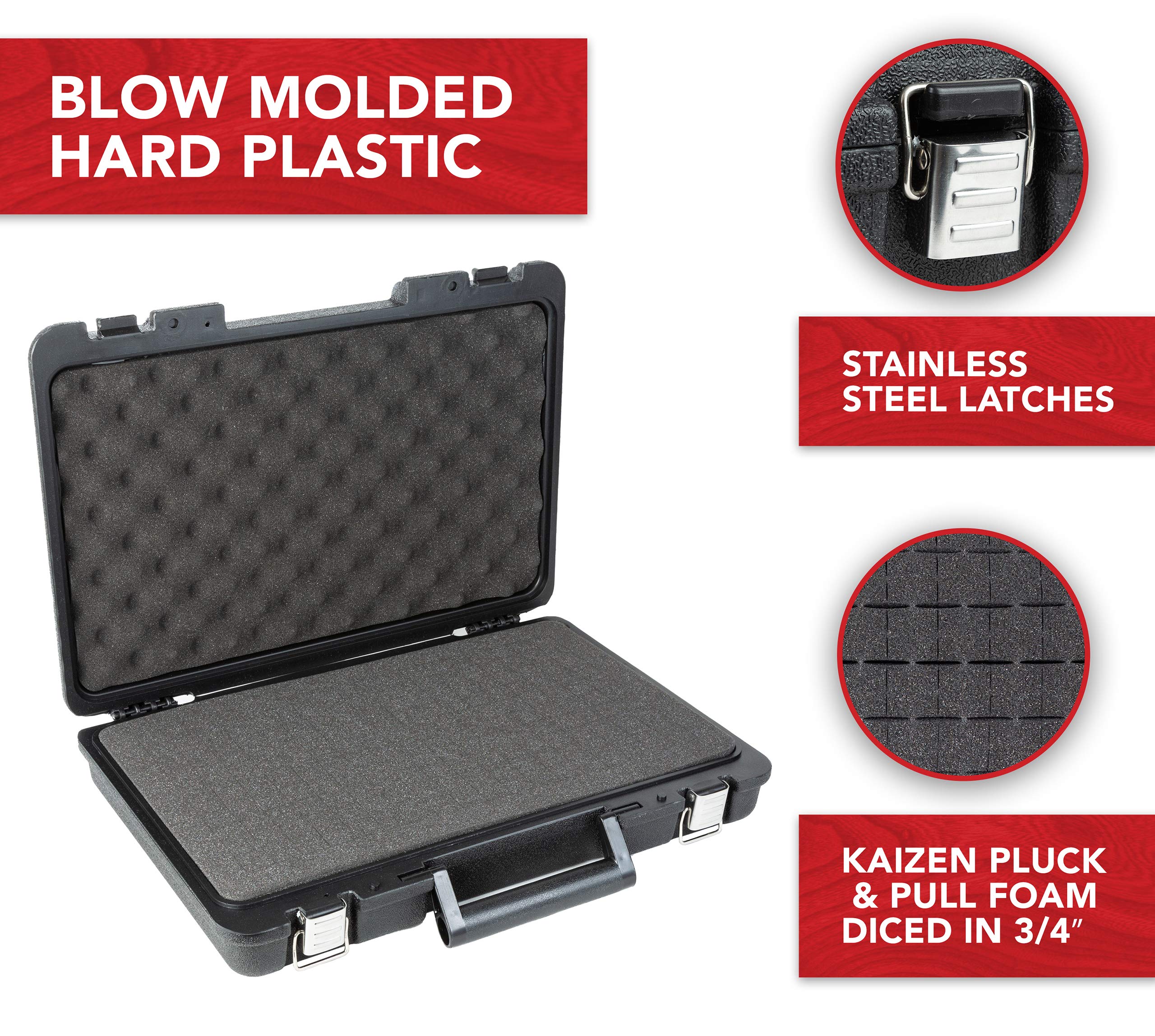 True Position Tools stainless steel latches secure closure during movement