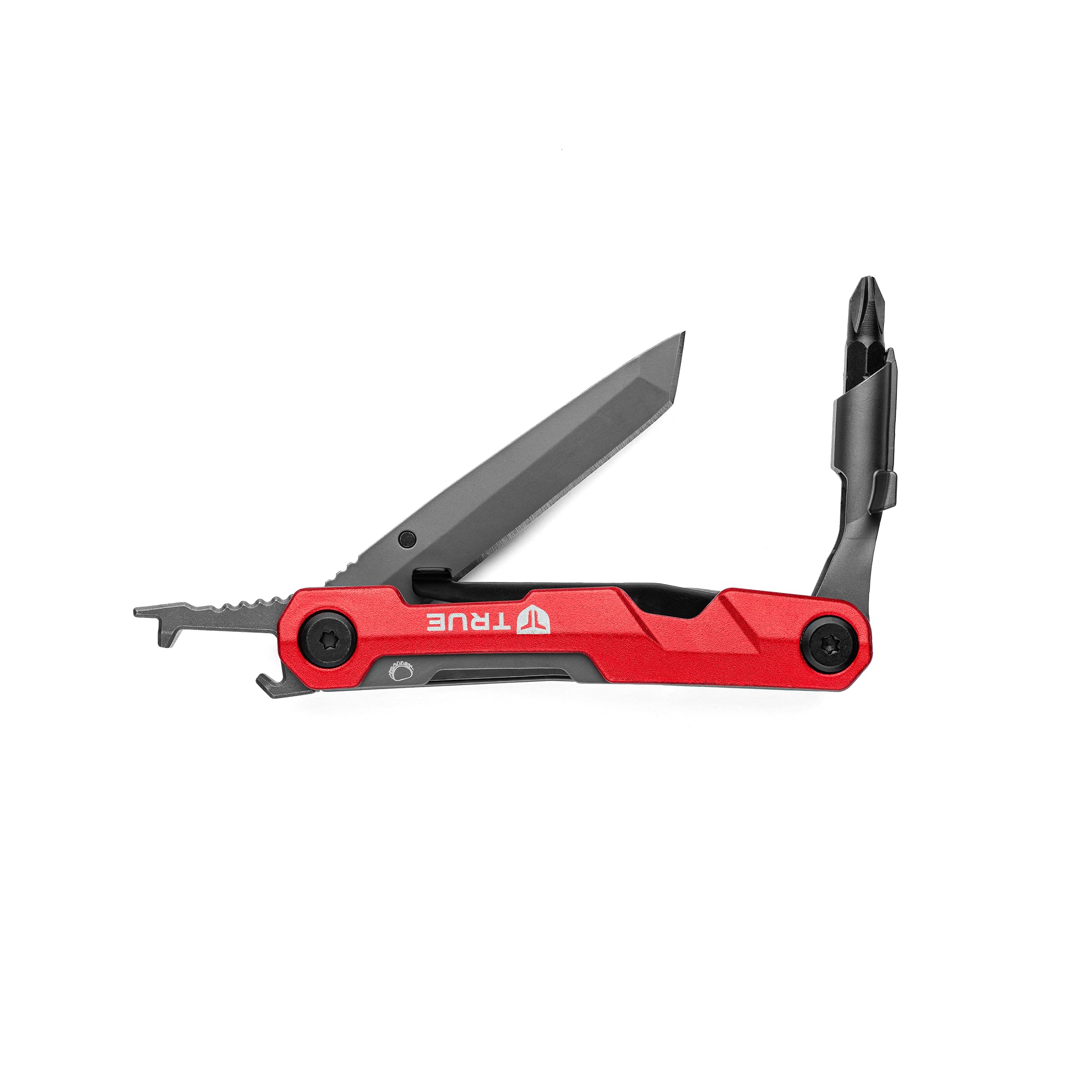 TRUE Titanium Block Multitool folding tanto blade for precise cuts