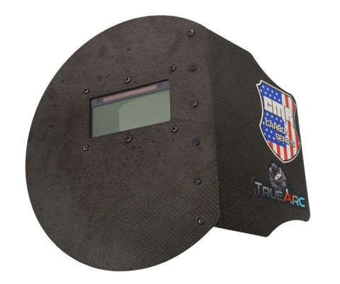 TrueArc HD lens natural color view for accurate welding visibility.