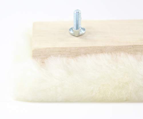 Tru-Lamb durable lambskin applicator designed for reuse across coats.