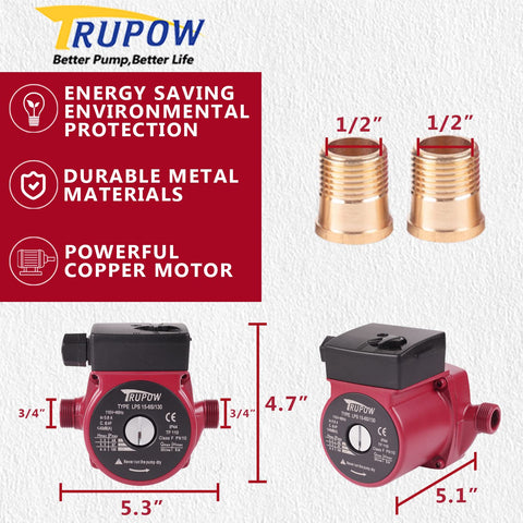 TRUPOW aluminium housing detail shows lightweight construction