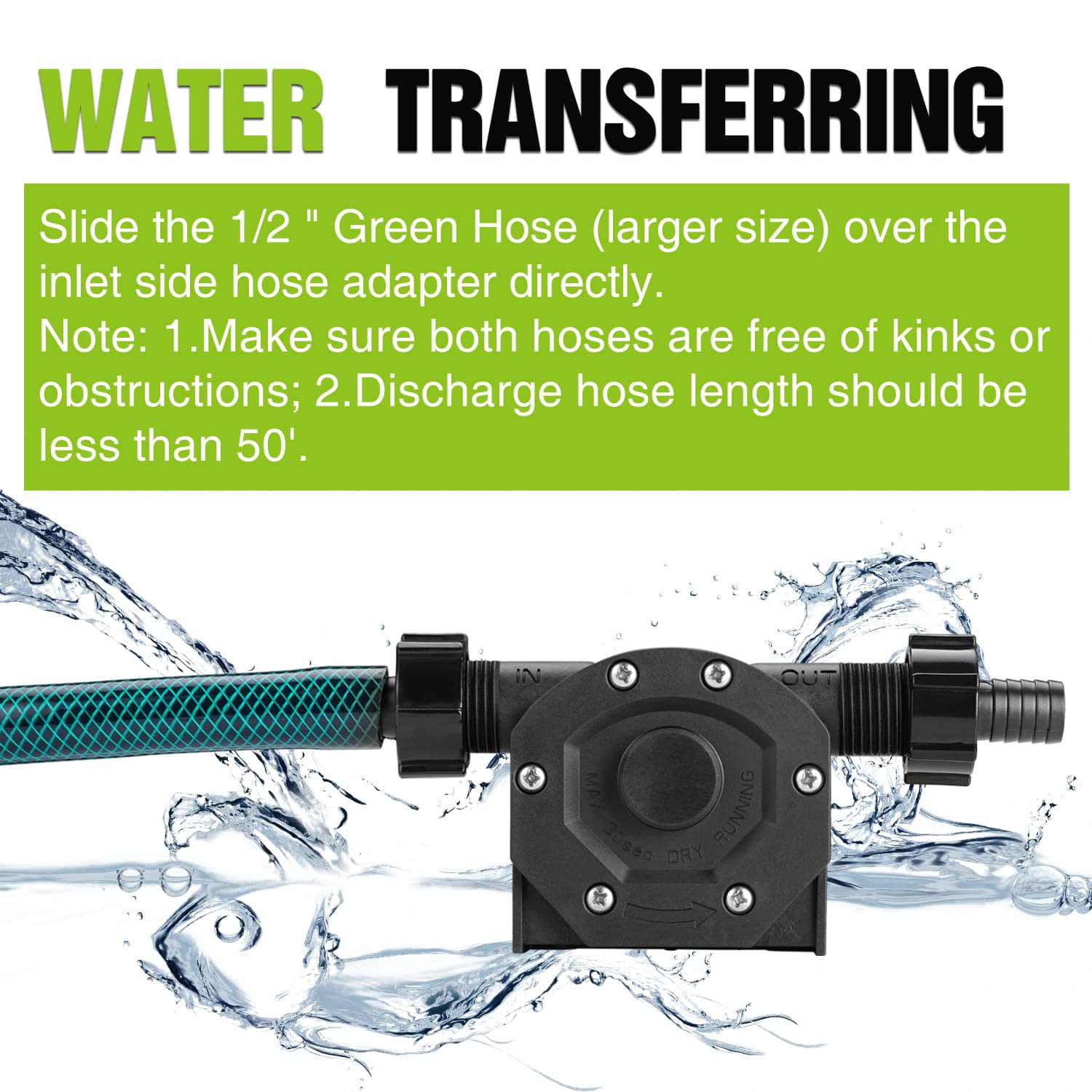 TRUPOW corrosion-resistant thermoplastic pump body for durability