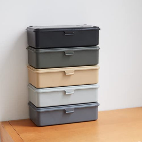Trusco T-190MBK trunk box compact storage for tools and small parts.