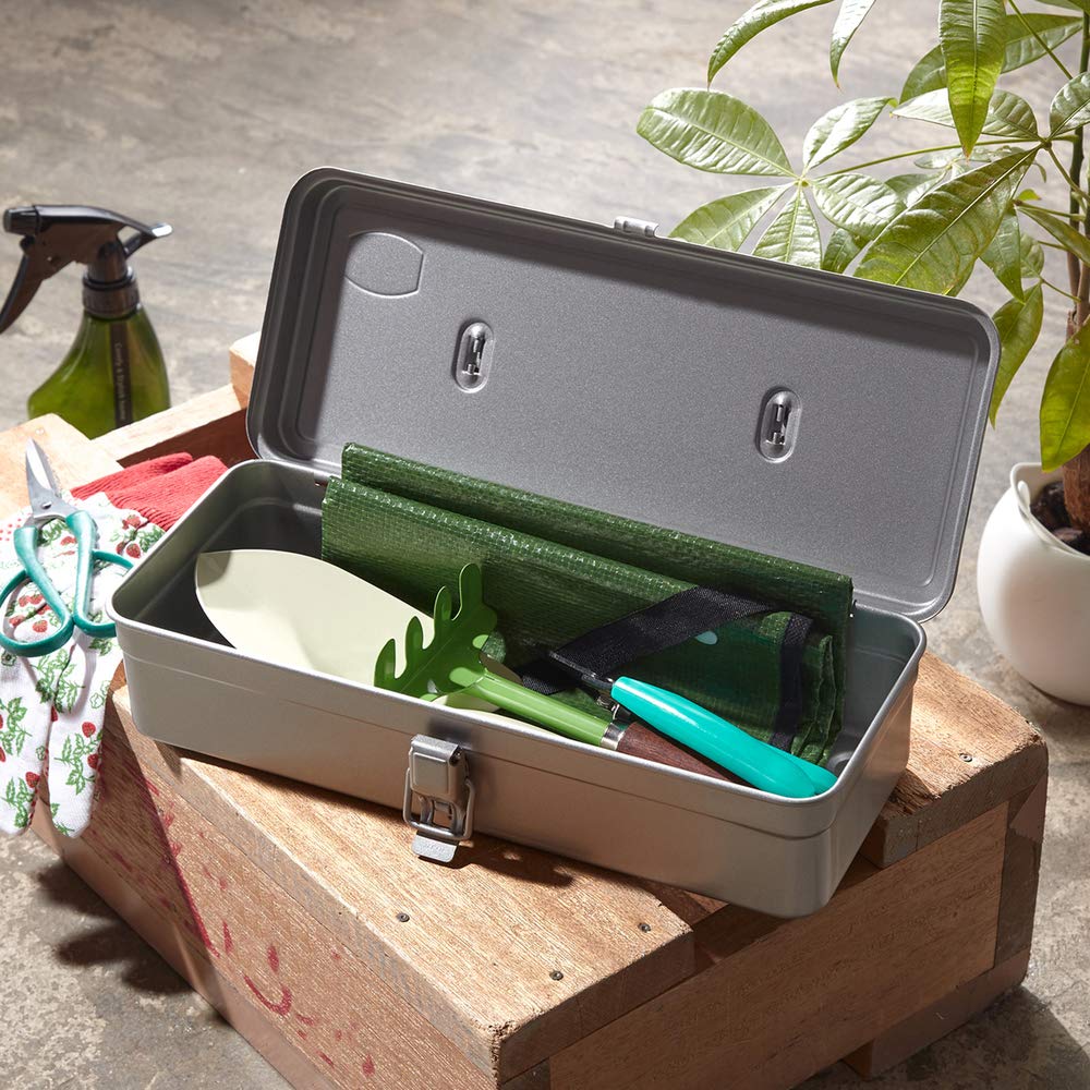Trusco T-320 trunk tool box blue weight 1 kg.