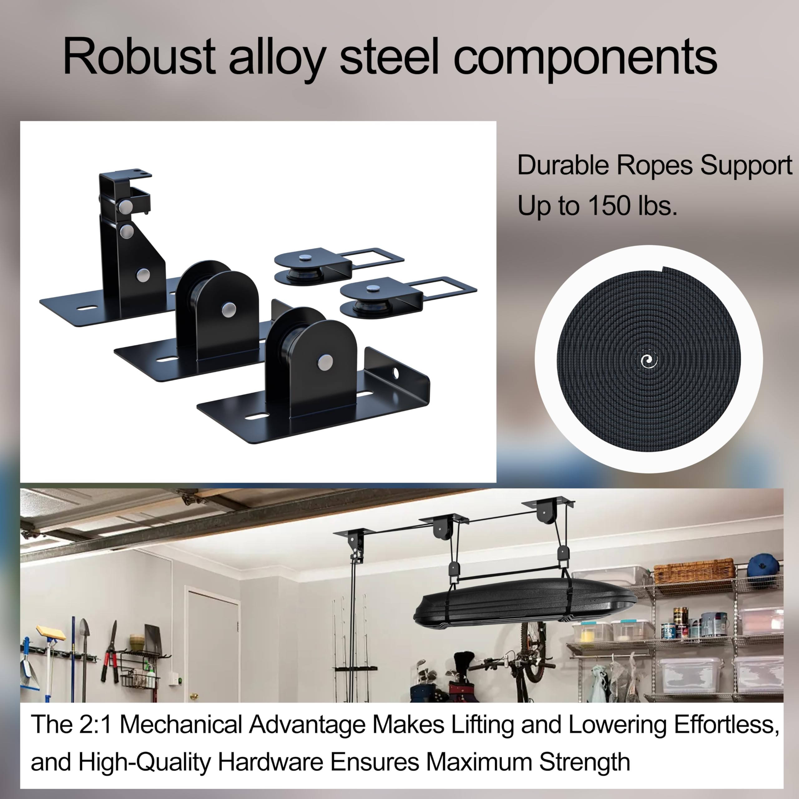 TRUSOON adjustable straps accommodate diverse tool and equipment sizes