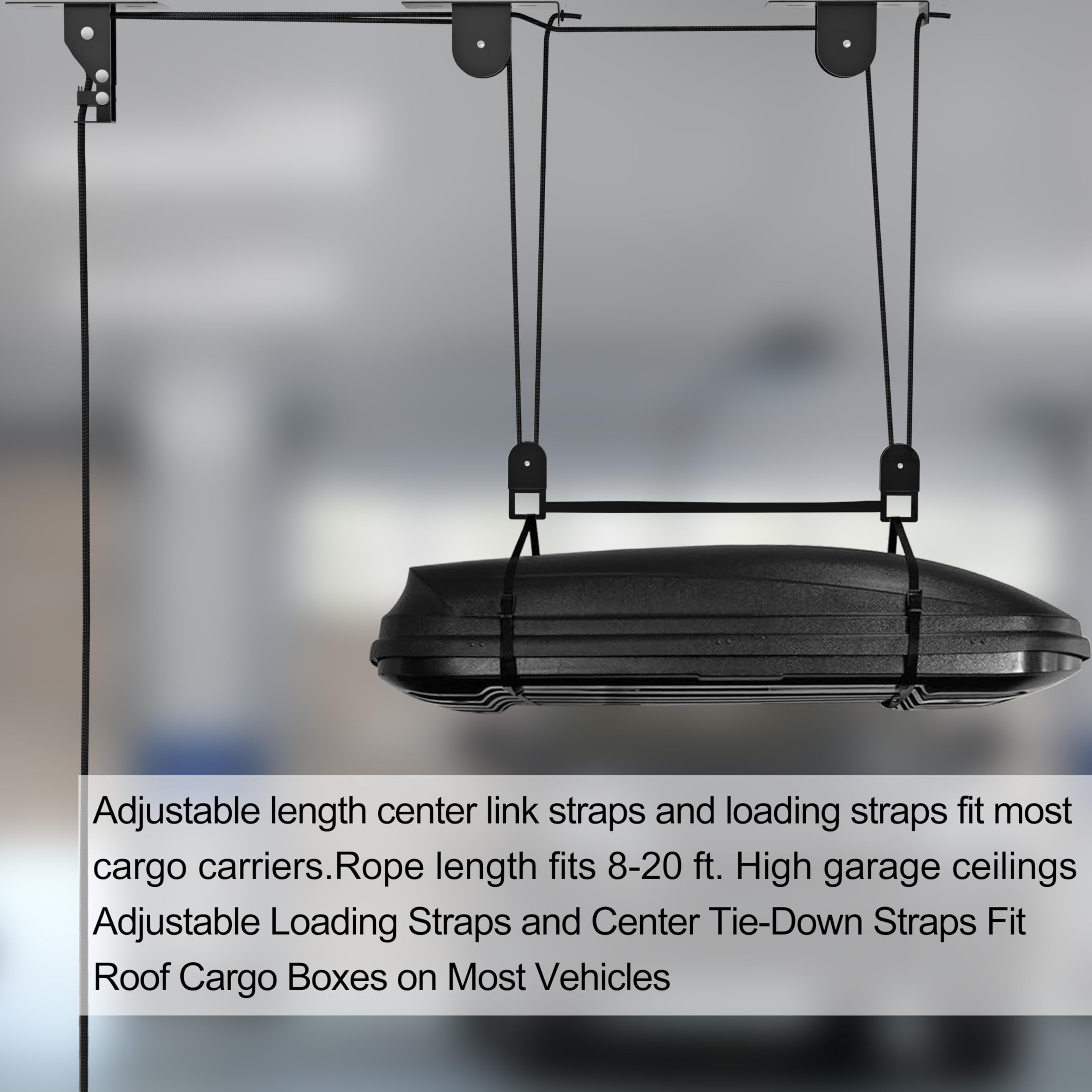 TRUSOON two 20-meter ropes provide smooth mechanical advantage