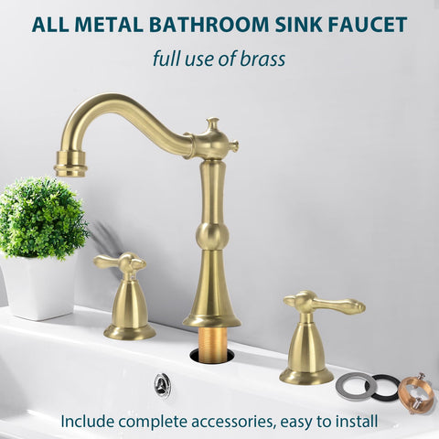 Trustmi 3-hole installation range shows adaptable spread for different sinks.