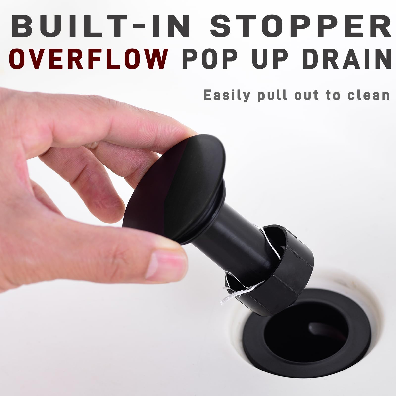 Trustmi installation kit included simplifies DIY bathroom faucet setup.