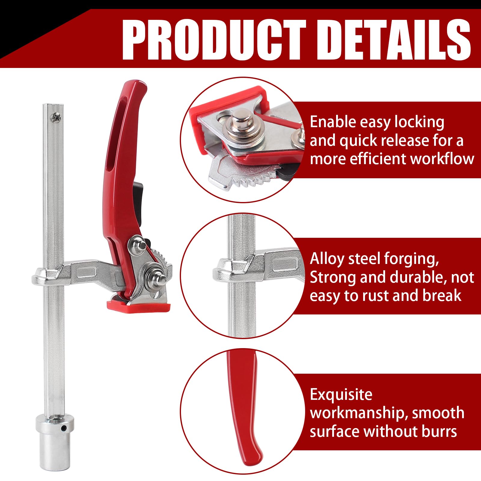 TRUTOPWAY anti-slip pad protecting workpieces during clamping