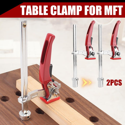 TRUTOPWAY clamp features gear fine adjustment for precise height and angle control