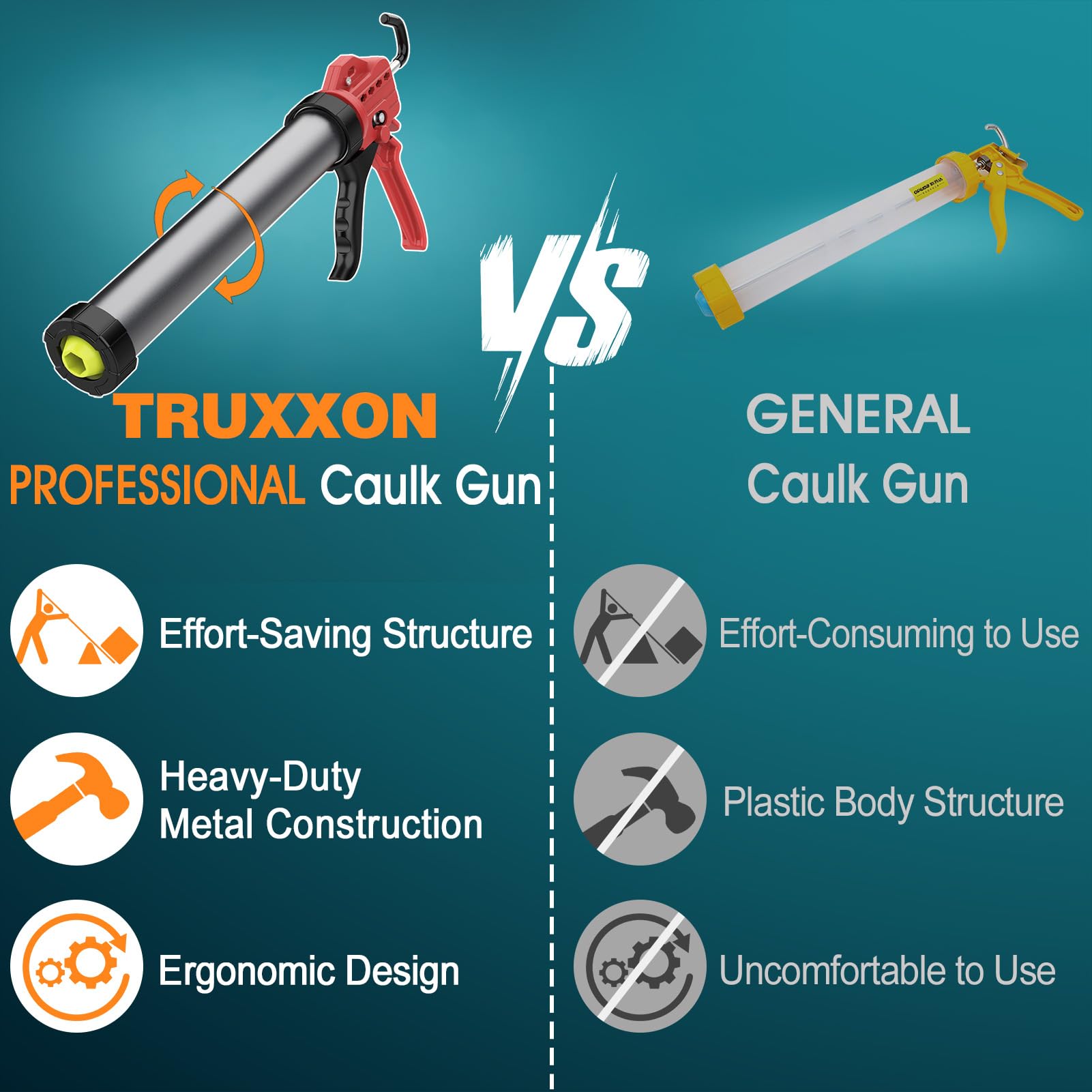 TRUXXON compatible with multiple materials for versatile sealing.