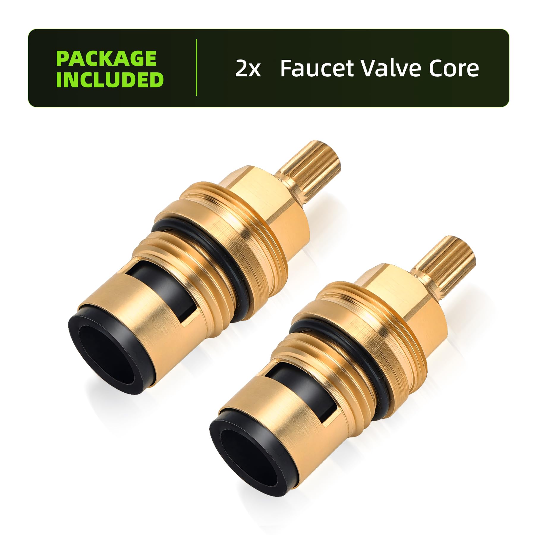 Try-H Grohe-compatible cartridge vs old valve comparison image helps upgrade decisions.
