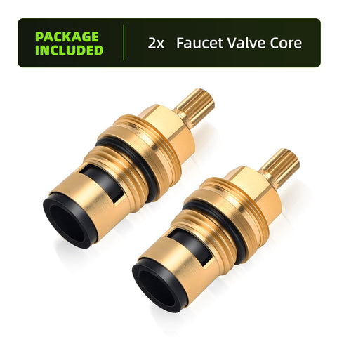Try-H Grohe-compatible cartridge vs old valve comparison image helps upgrade decisions.
