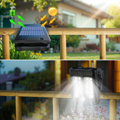 Tryme small solar light with waterproof ABS for year-round use.
