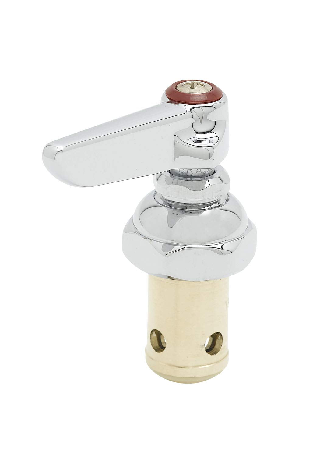 T&S Brass Eterna spindle assembly right-hand hot with lever for precise control