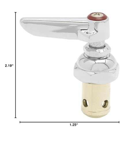 Includes red index lever handle for clear hot selection and quick setup