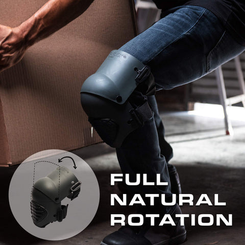 TSE Safety TSE-TFLX-4-16 ergonomic knee shape supports natural movement.