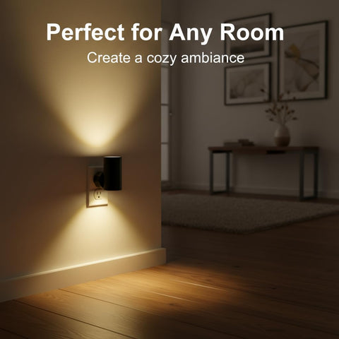 TSEXES easy plug-and-play night light setup without tools