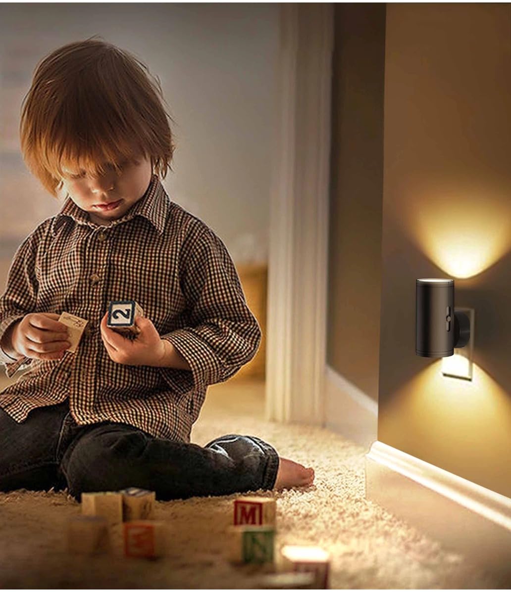 TSEXES energy-efficient dusk-to-dawn night light reduces unnecessary brightness