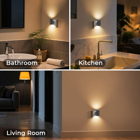 TSEXES night light with adjustable brightness up to 200 lumens.