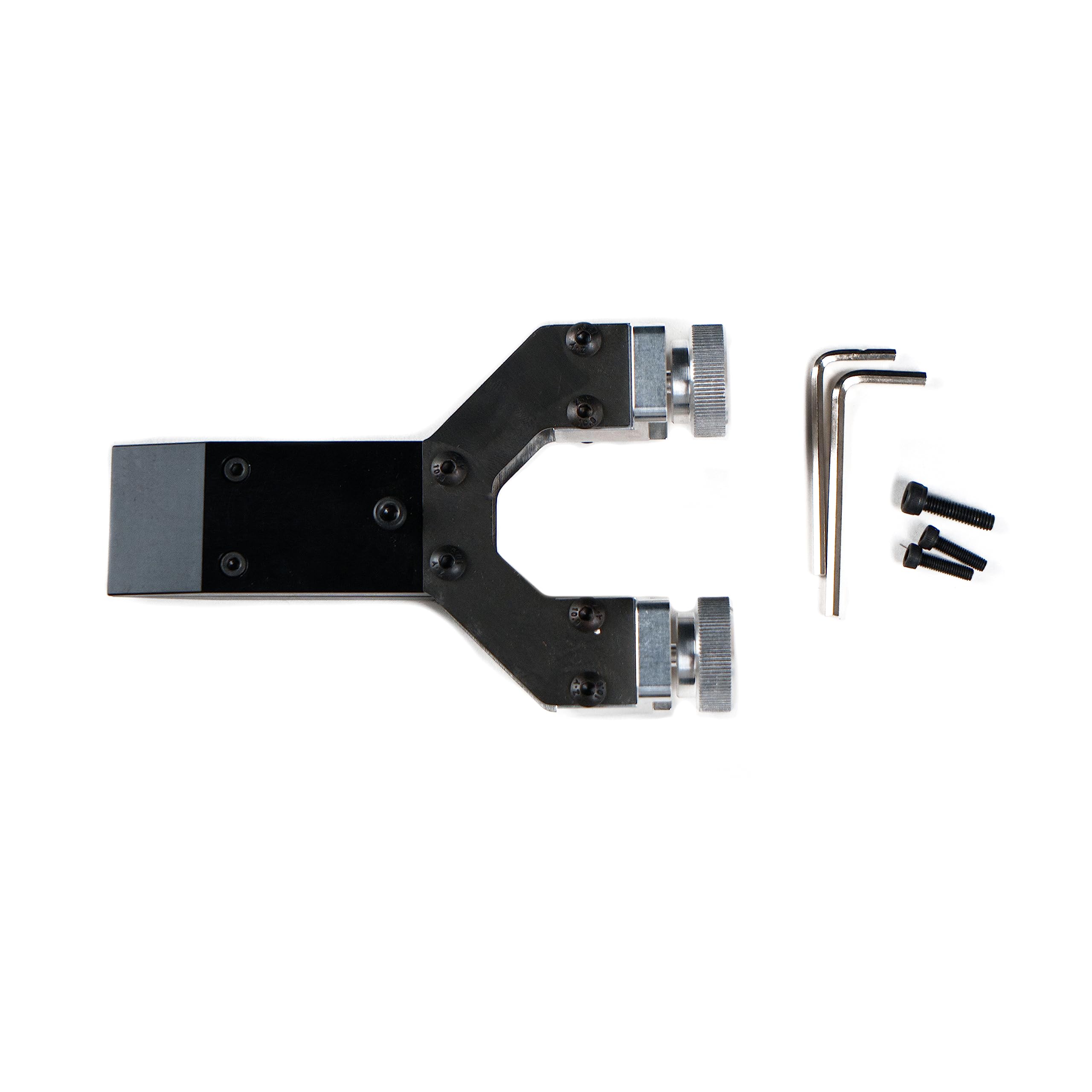 TSPROF single clamp mounted for outdoor folding knife sharpening workflow.