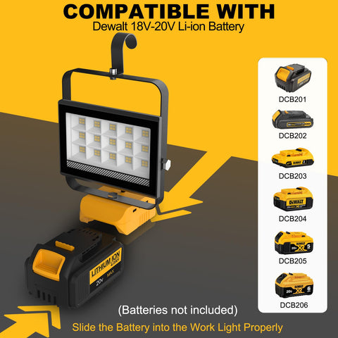 T-SUN 48LED cordless light—high visibility for dim garages and outdoor tasks