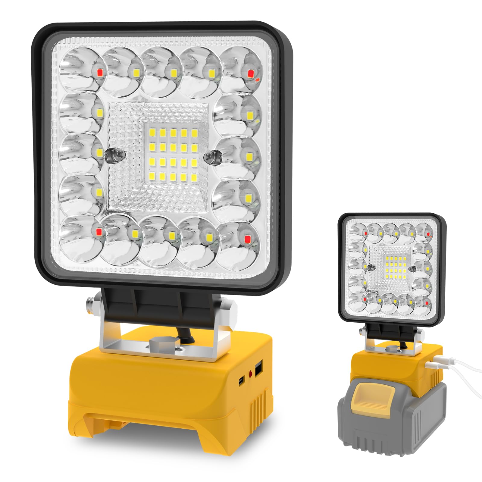 T-SUN 55W Work Light with compact design for portable job-site use.