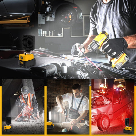 T-SUN 55W Work Light ideal for workshop, garage, and outdoor tasks.