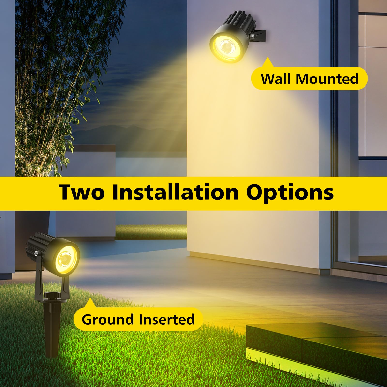 T-SUN durable aluminum alloy construction for outdoor resilience