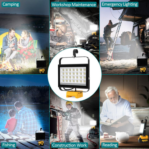 T-SUN ideal for outdoor work, camping, and emergencies.