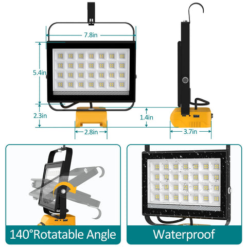 T-SUN portable hook design for flexible mounting.