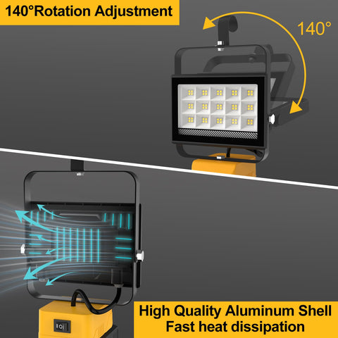 T-SUN broad applications for garage, car repair, camping, and more