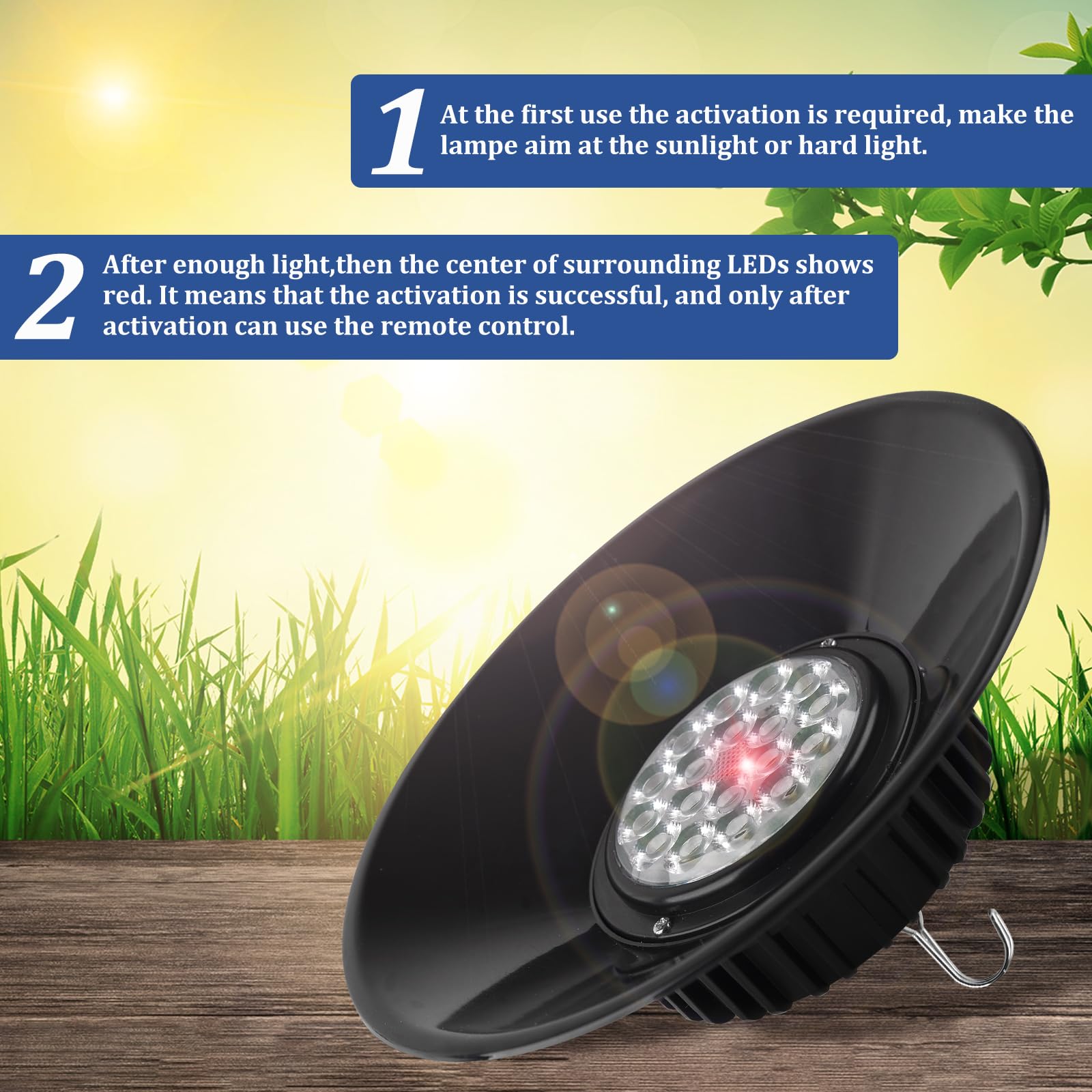 TSUNESLUX chicken coop yard light for safe nighttime visibility.
