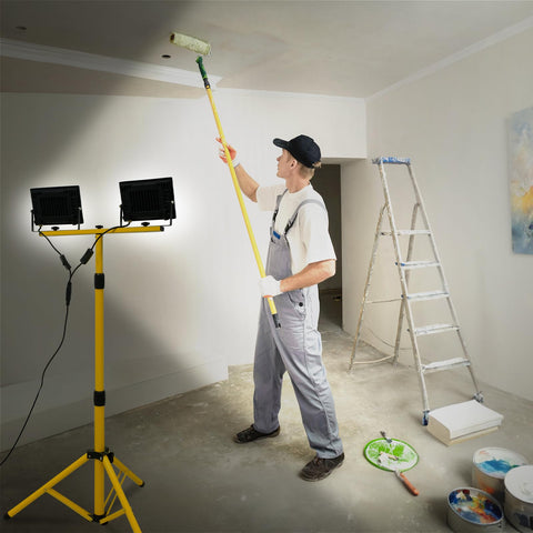 Rugged, rust-resistant shell stands up to construction site conditions.
