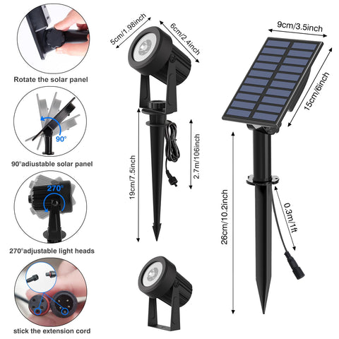 T-SUNUS outdoor lights enhance walkway and yard ambiance for events