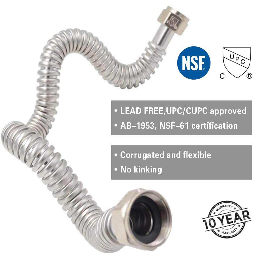 TT FLEX easy-install water heater connector simplifies setup with secure, durable connections.