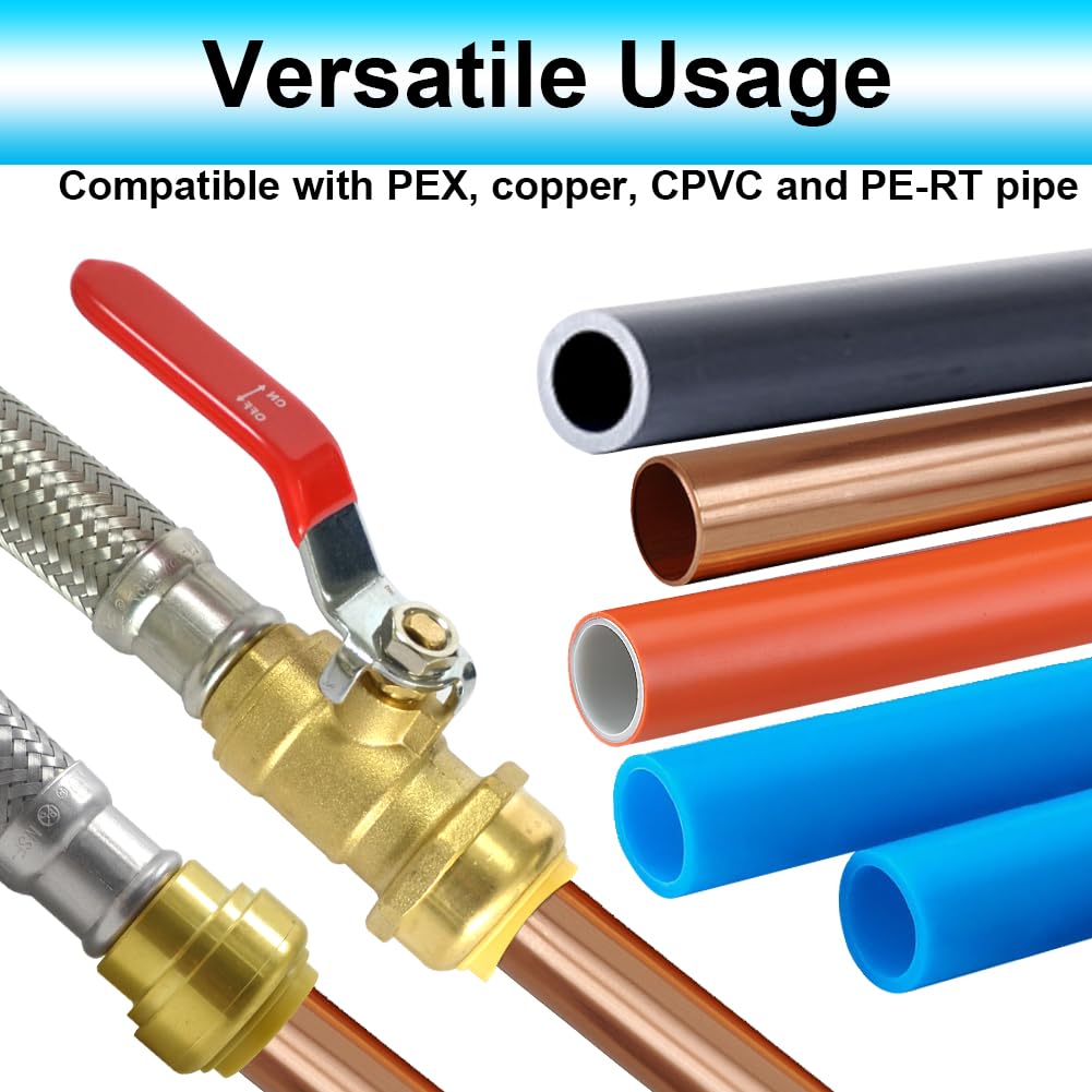 TT FLEX integrated ball valve for easy shut-off during service